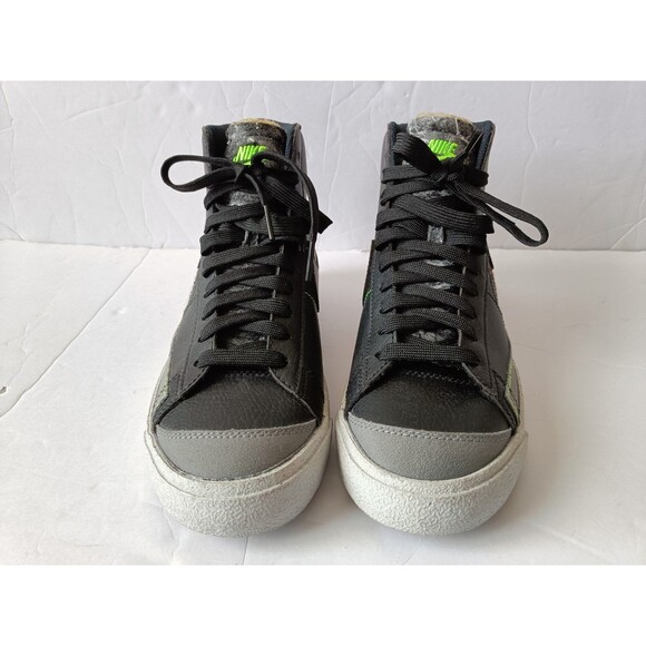 Nike Blazer Mid 77 Recycled Wool Pack Black Green Grey Men Size 7 CW6726-001